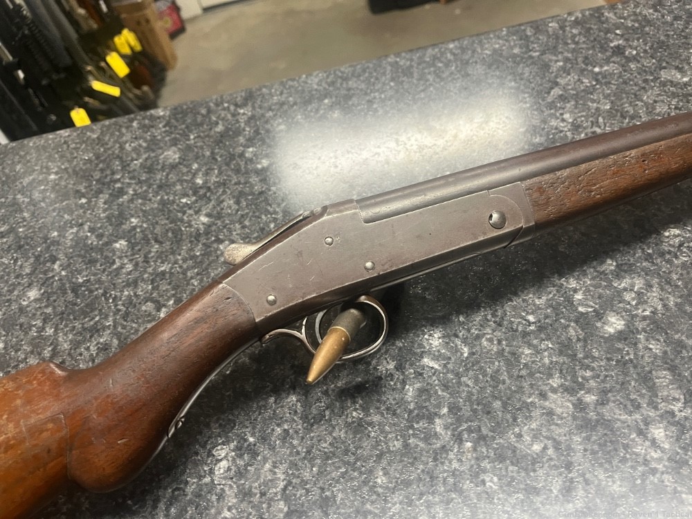 Remington Model 9 Single Shot 12 Ga Side cock lever-img-3