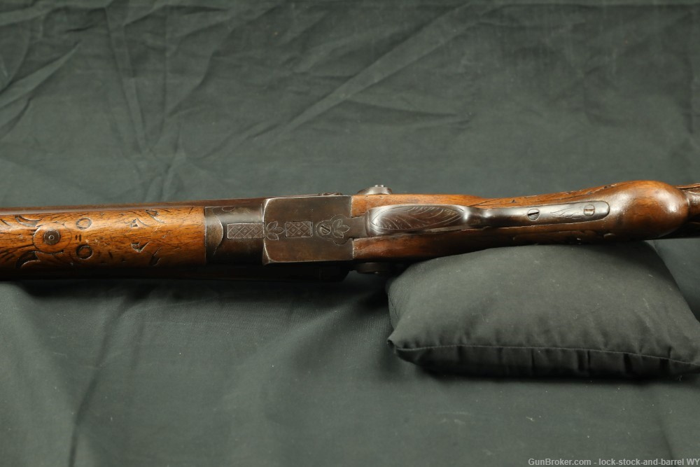 Wilmot Gun Co. 12GA Hammered Side By Side Shotgun, 1885-1900 C&R-img-18