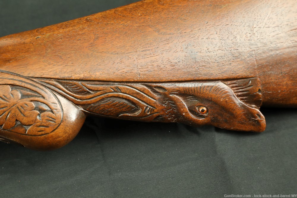 Wilmot Gun Co. 12GA Hammered Side By Side Shotgun, 1885-1900 C&R-img-30