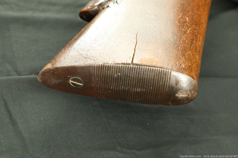Wilmot Gun Co. 12GA Hammered Side By Side Shotgun, 1885-1900 C&R-img-20