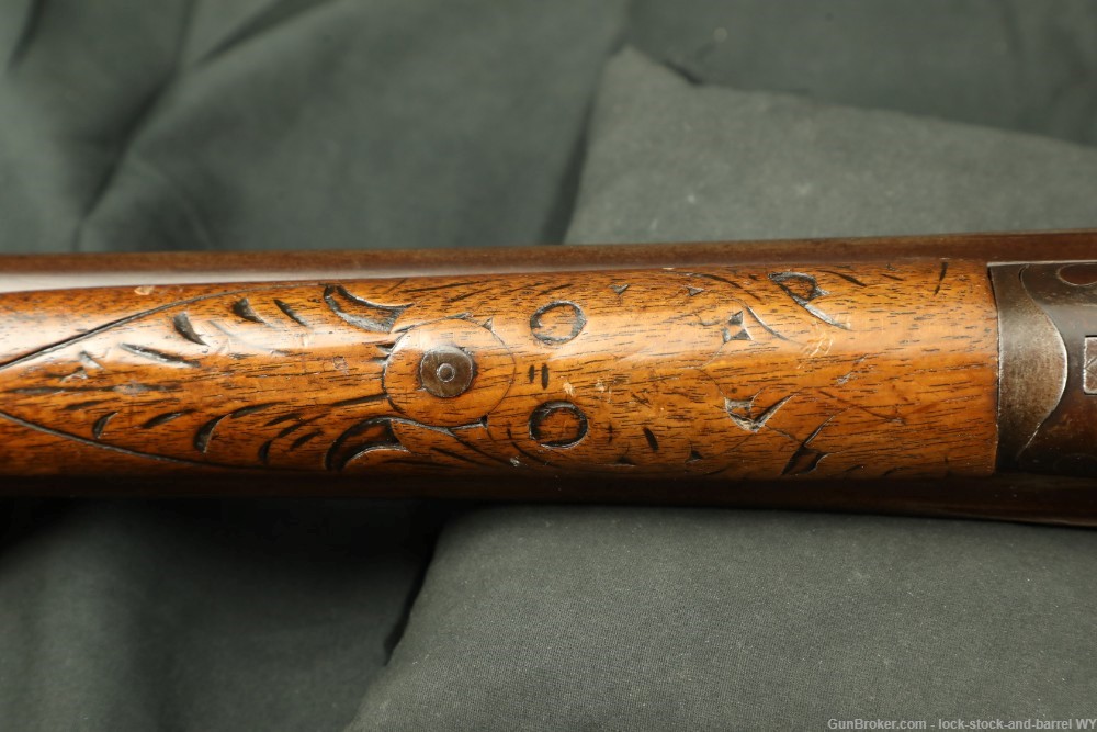 Wilmot Gun Co. 12GA Hammered Side By Side Shotgun, 1885-1900 C&R-img-32