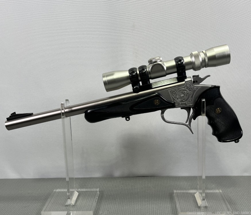Thompson Contender Stainless Steel Frame, 1994, .223 Armour Alloy II-img-0