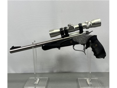 Thompson Contender Stainless Steel Frame, 1994, .223 Armour Alloy II