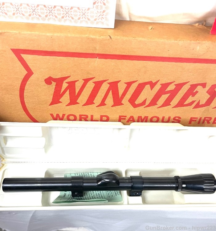 Winchester model 190 .22LR in box with hangtag and scope MINT condition -img-20