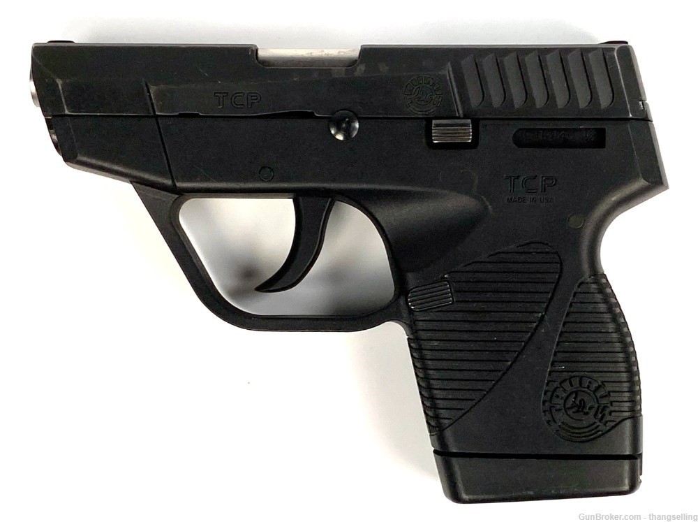 Used Taurus TCP .380 ACP Auto PT 738 Concealed Carry Pocket Pistol-img-1