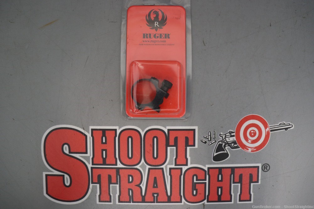 Ruger Blued 1" Low Scope Ring-img-0