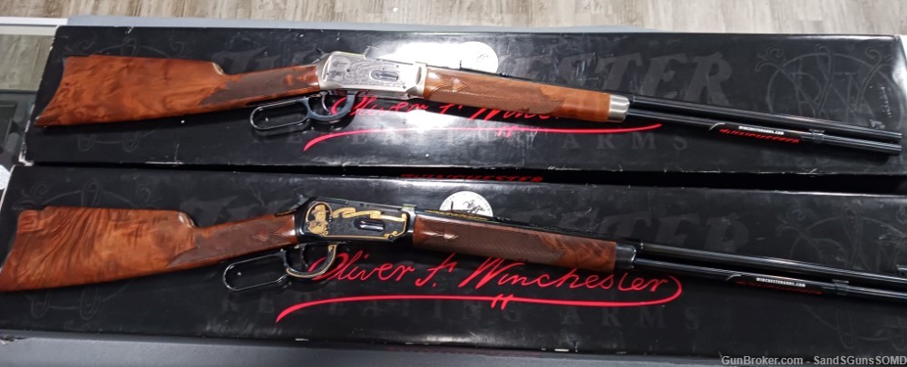 RARE WINCHESTER 1894 OLVER WINCHESTER 30-30 MATCHED SET LEVER ACTION RIFLES-img-1