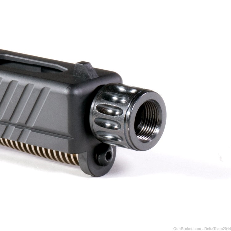 Complete Assembled Optic Ready Cerakote Slide for Glock 19 Gen 1-3-img-4