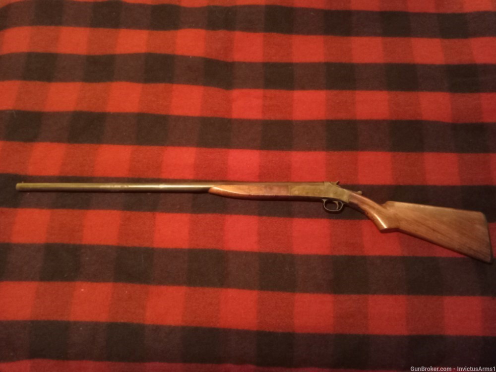 Early 1900s Harrington Richardson Single-shot Breakopen 12 Ga Shotgun-img-6