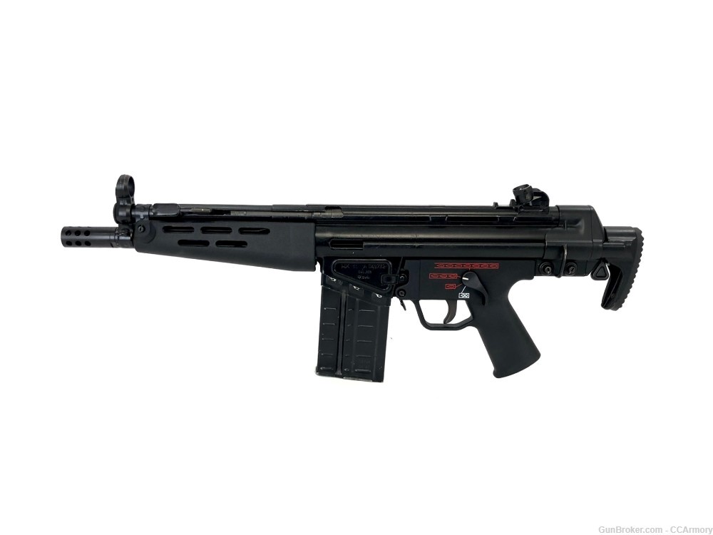 Heckler & Koch HK 51 7.62x51mm Front Push Pin Transferable Machine Gun H&K-img-3