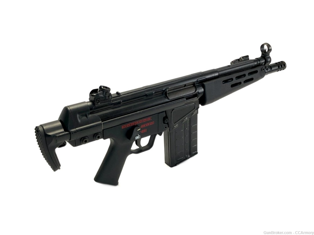 Heckler & Koch HK 51 7.62x51mm Front Push Pin Transferable Machine Gun H&K-img-2
