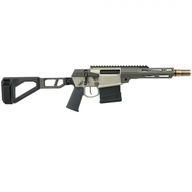 Q The Fix ,8.6 Blackout, 8 IN, 1:3 Twist, Pistol (With Brace) Black Accents-img-1