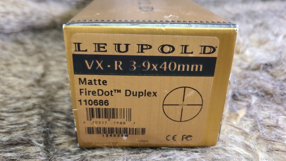 Leupold VX-R 3-9x40mm - 30mm Tube - FireDot Duplex Reticle -img-3