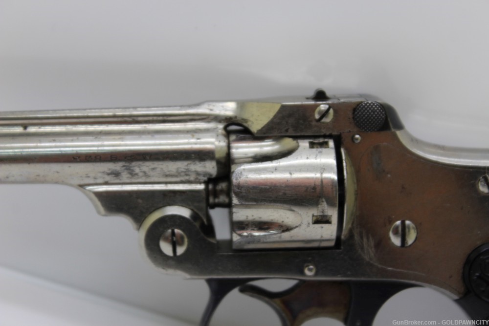 Rare Antique Smith & Wesson .32 1st Model Top Break Hammerless Revolver-img-2