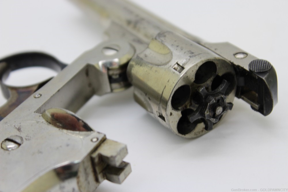 Rare Antique Smith & Wesson .32 1st Model Top Break Hammerless Revolver-img-20