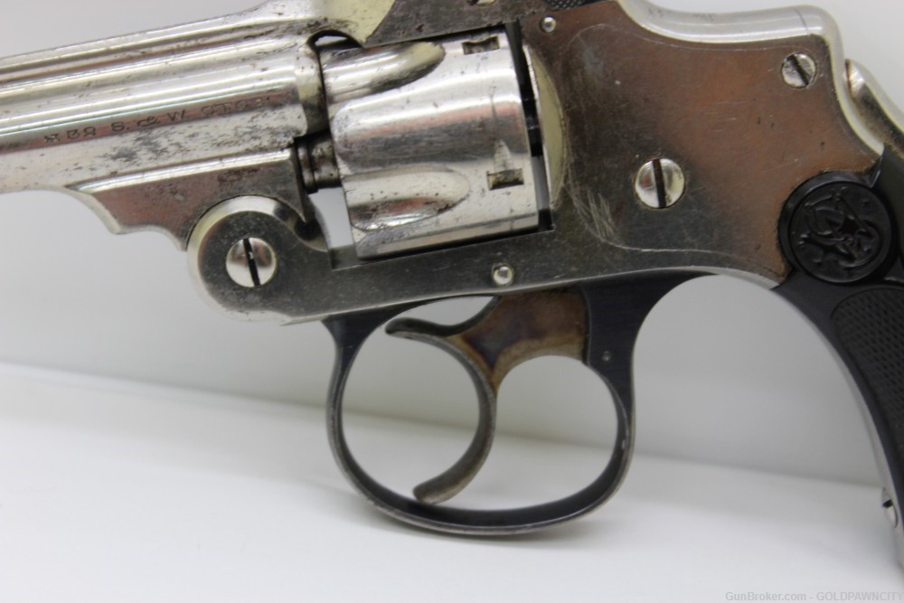 Rare Antique Smith & Wesson .32 1st Model Top Break Hammerless Revolver-img-4