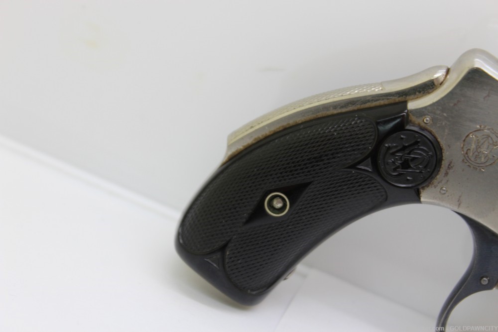 Rare Antique Smith & Wesson .32 1st Model Top Break Hammerless Revolver-img-9