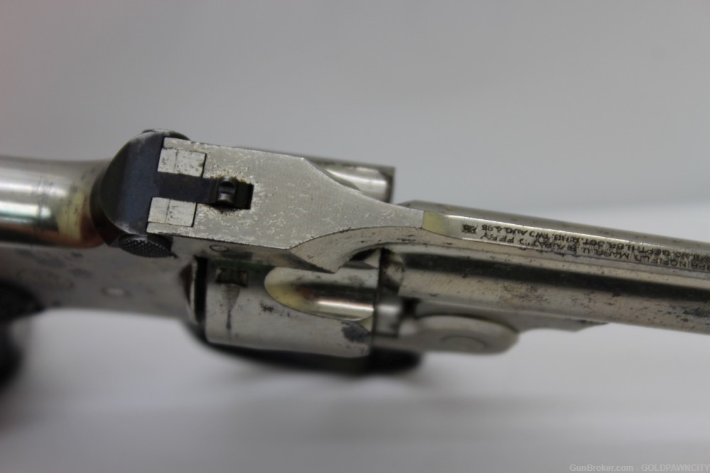 Rare Antique Smith & Wesson .32 1st Model Top Break Hammerless Revolver-img-17