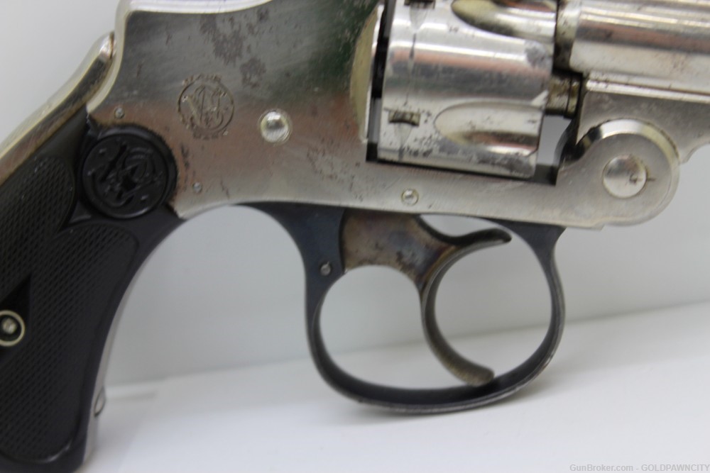 Rare Antique Smith & Wesson .32 1st Model Top Break Hammerless Revolver-img-12