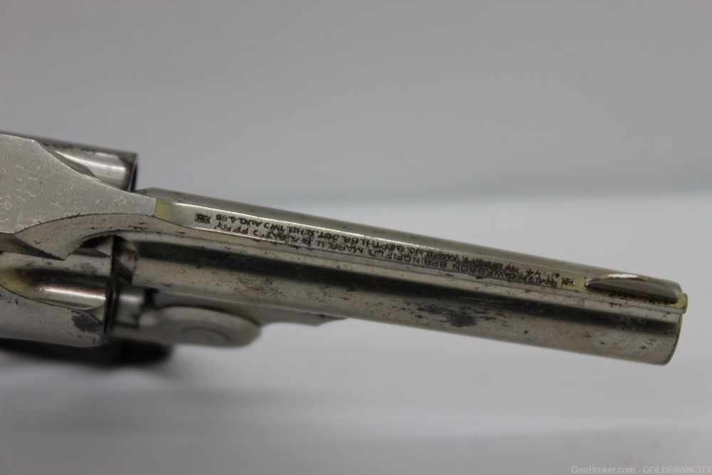 Rare Antique Smith & Wesson .32 1st Model Top Break Hammerless Revolver-img-16