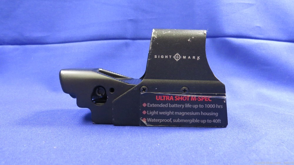 Sightmark Ultra Shot M-Spec Reflex Sight - 65 MOA Circle Dot - NV Mode-img-1