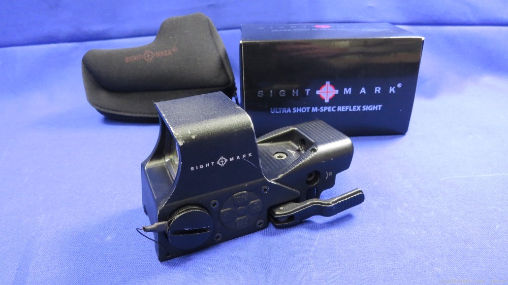 Sightmark Ultra Shot M-Spec Reflex Sight - 65 MOA Circle Dot - NV Mode-img-0