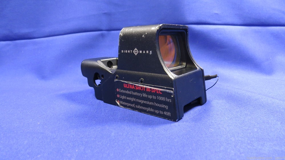 Sightmark Ultra Shot M-Spec Reflex Sight - 65 MOA Circle Dot - NV Mode-img-8