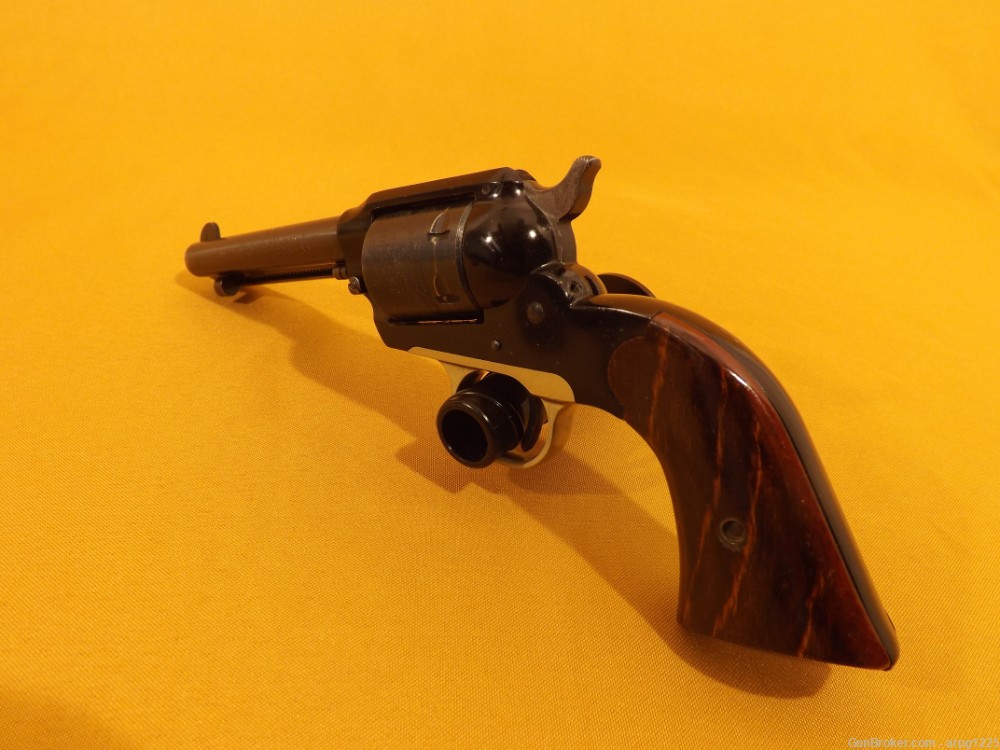 RUGER BEARCAT .22LR REVOLVER PISTOL W/LAETHER HOLSTER MFG 1959-img-5