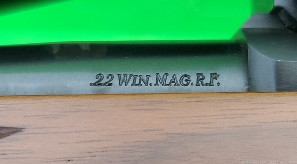 Ruger 77/22 * 22 MAGNUM * BORN 1991 WALNUT + BLUE + 20" Barrel Bolt Action -img-34