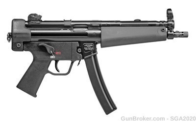 HK, SP5, Pistol, Semi-automatic, 9MM, 8.9" Barrel, -img-0