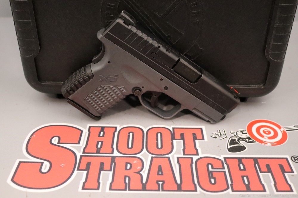 Springfield Armory XDS-9 9mm 3.30"bbl Grey w/Case-img-0