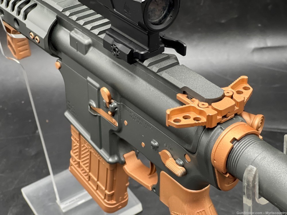 AR15 Myrls Micro 300 5" AR-15 Sig Grey/Riot Rust Zombie Pistol AR15-img-7