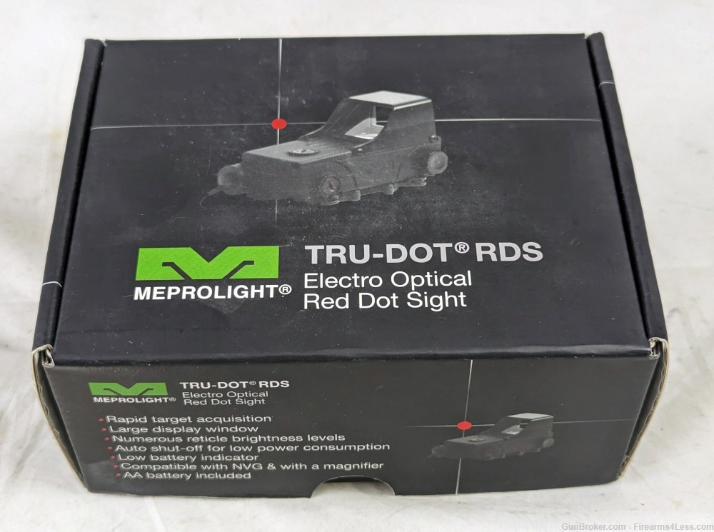 Meprolight TRU-DOT RDS Red Dot Sight Electro Optical AA Battery Israel-img-3