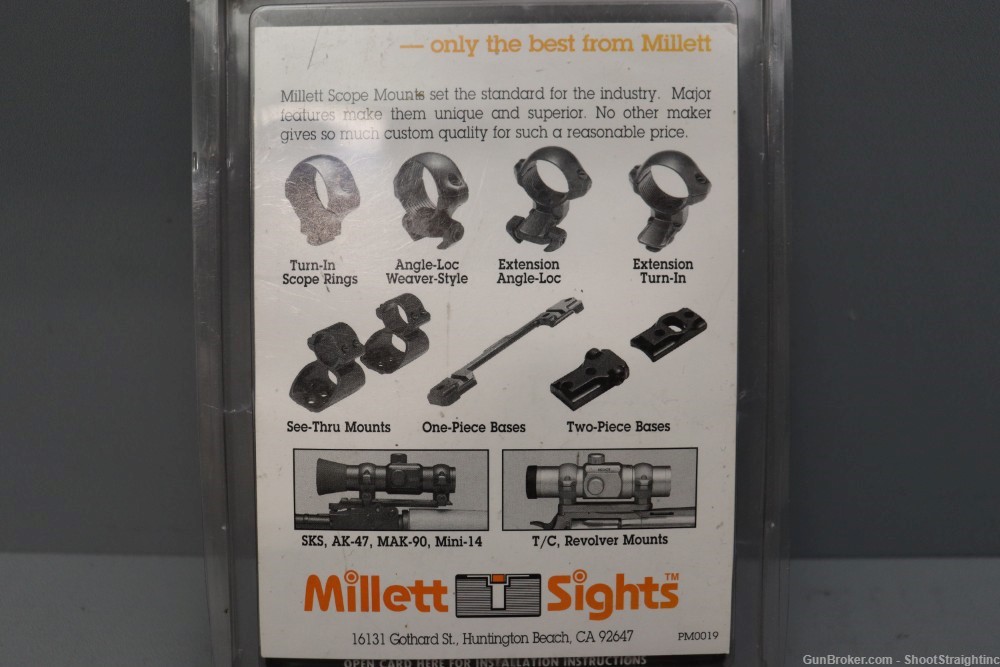 Millett Ruger 1" Medium Height Scope Rings-img-4