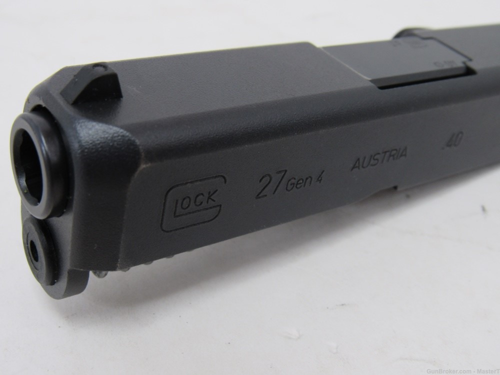 Glock 27 Gen 4 Complete Slide Barrel Assembly 40 S&W $.01 Start No Resv-img-1