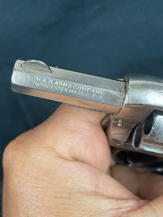 Harrington & Richardson Young American .32 S&W pocket revolver C&R OK-img-4