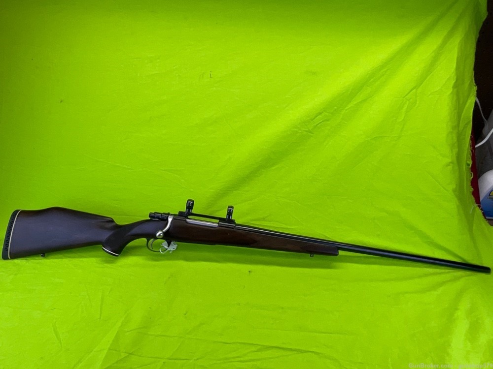 Commercial Mauser 98 7MM Remington Magnum 26 In Redfield Base Herters -img-0
