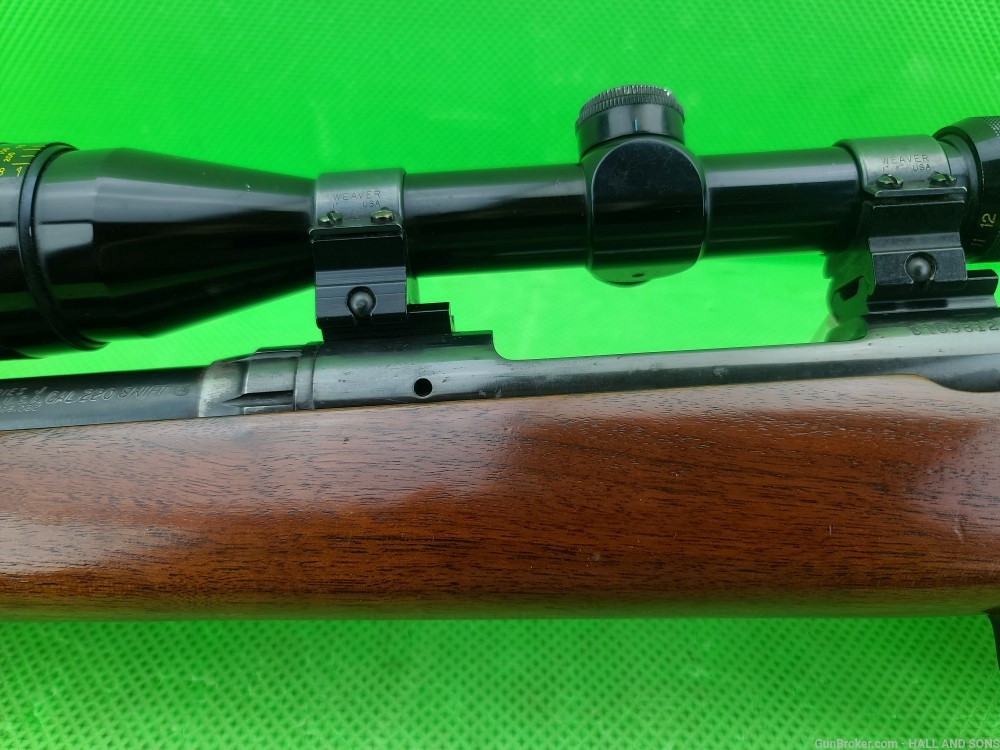 SAVAGE 112 * VARMINT RIFLE * 220 SWIFT * J SERIES SINGLE SHOT BOLT ACTION -img-39