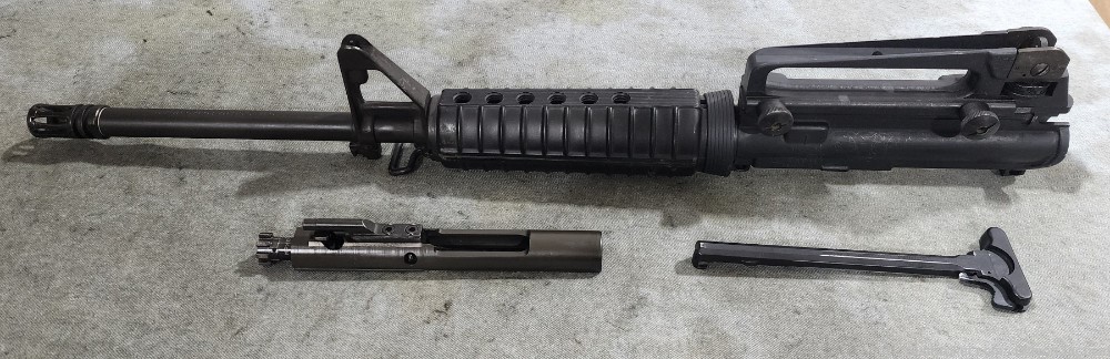 Police Trade Colt AR15A3 Tactical Carbine Complete Upper Receiver Assembly-img-0