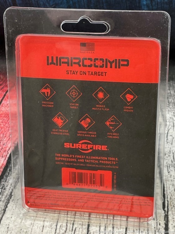 Surefire WARCOMP 7.62mm 5/8-x 24 Flash Hider-img-1