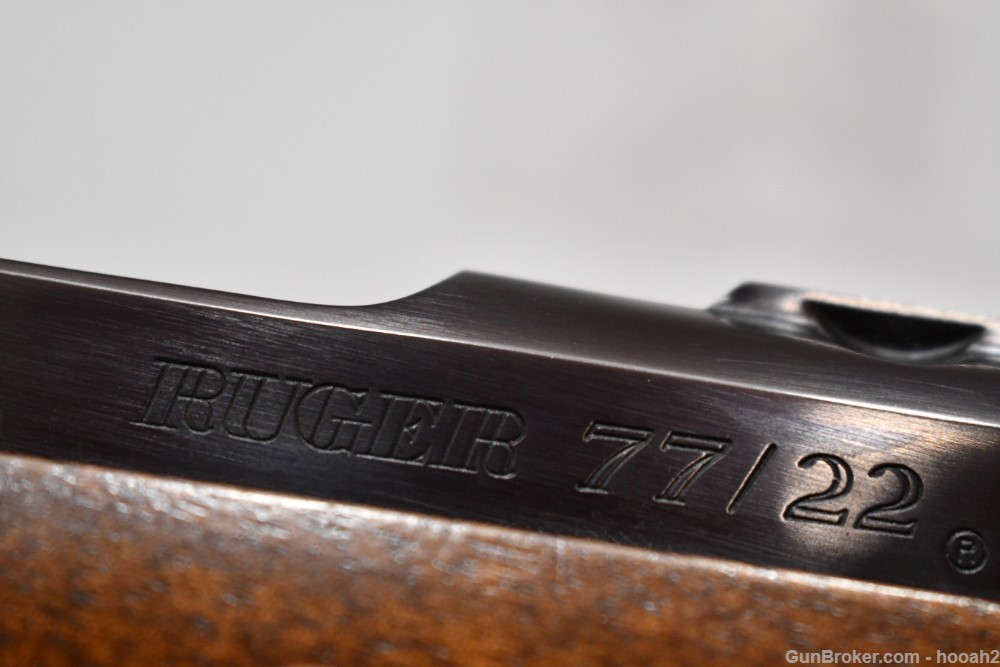 Nice Ruger M77/22 22 Hornet Bolt Action Rifle 20" 1998-img-41