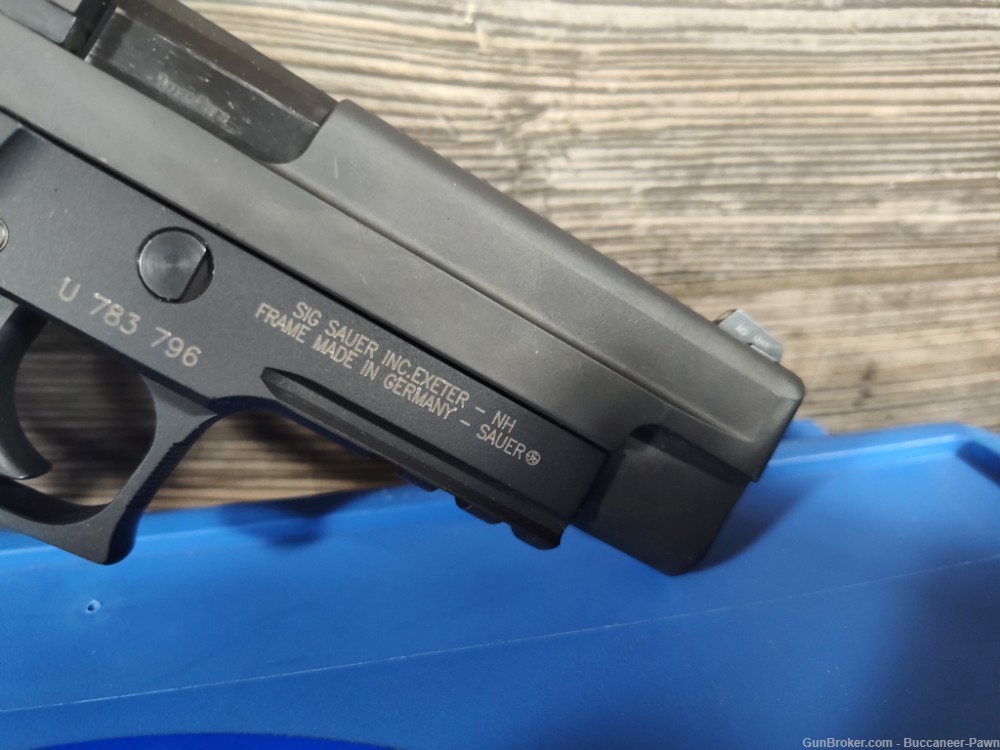Sig Sauer P226 Nitron 9mm GERMAN MADE FRAME w/Original Case & Lock NO MAG!-img-25