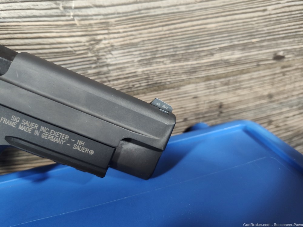 Sig Sauer P226 Nitron 9mm GERMAN MADE FRAME w/Original Case & Lock NO MAG!-img-26