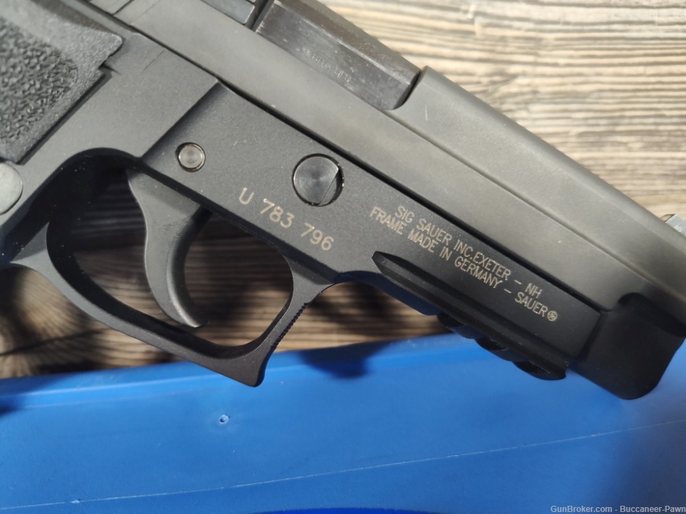Sig Sauer P226 Nitron 9mm GERMAN MADE FRAME w/Original Case & Lock NO MAG!-img-22