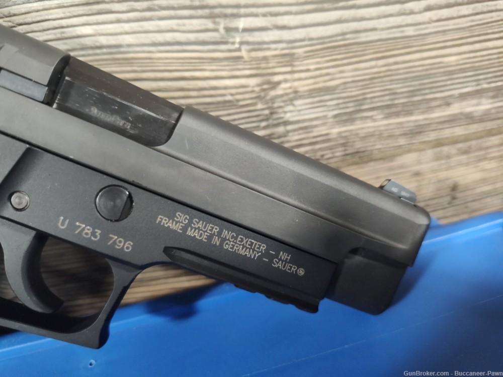 Sig Sauer P226 Nitron 9mm GERMAN MADE FRAME w/Original Case & Lock NO MAG!-img-24