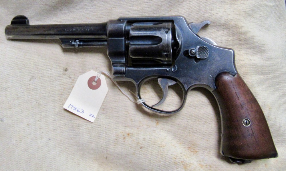 WWI USGI Smith & Wesson Model 1917 .45 ACP Revolver .01 NO RESERVE-img-0