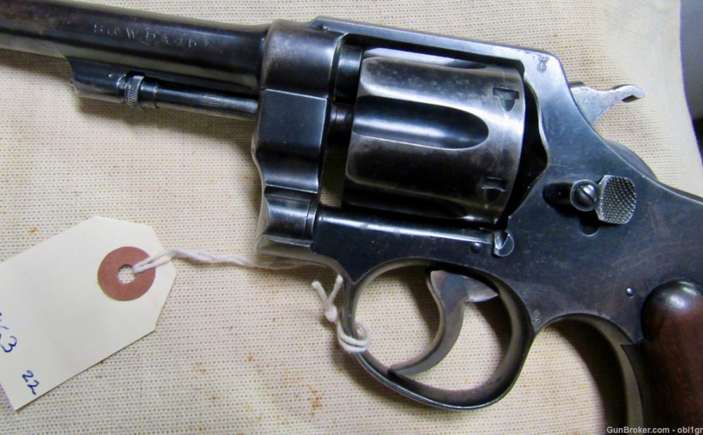 WWI USGI Smith & Wesson Model 1917 .45 ACP Revolver .01 NO RESERVE-img-3