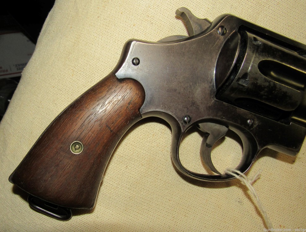 WWI USGI Smith & Wesson Model 1917 .45 ACP Revolver .01 NO RESERVE-img-11
