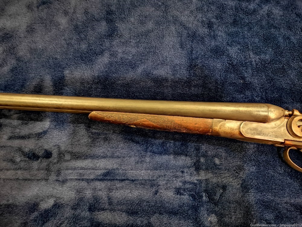 Double Hammer SXS 12GA shotgun produced by the American Gun Co.-img-14