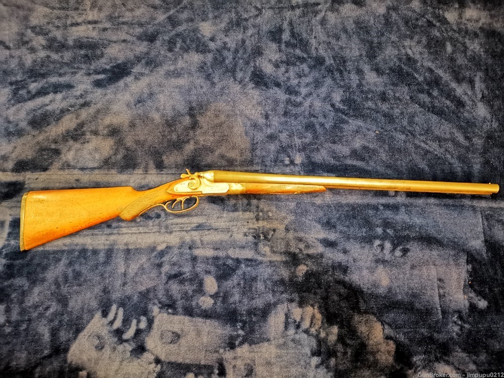 Double Hammer SXS 12GA shotgun produced by the American Gun Co.-img-15